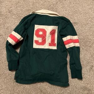 🏈 Mini Boden Rugby Polo